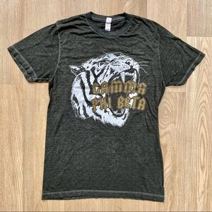 Gamma Phi Beta Sorority Tiger Graphic Tee | AC/DC Style T-Shirt | College